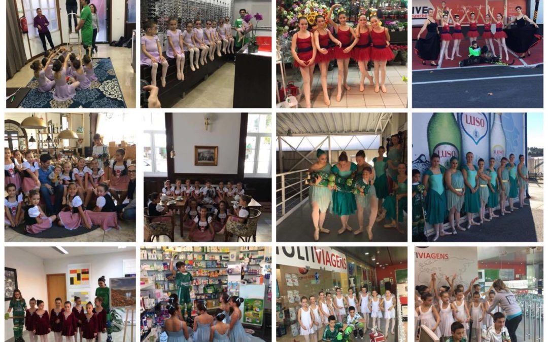 Bailarinas do HCM continuam a preparar o Calendário de 2018